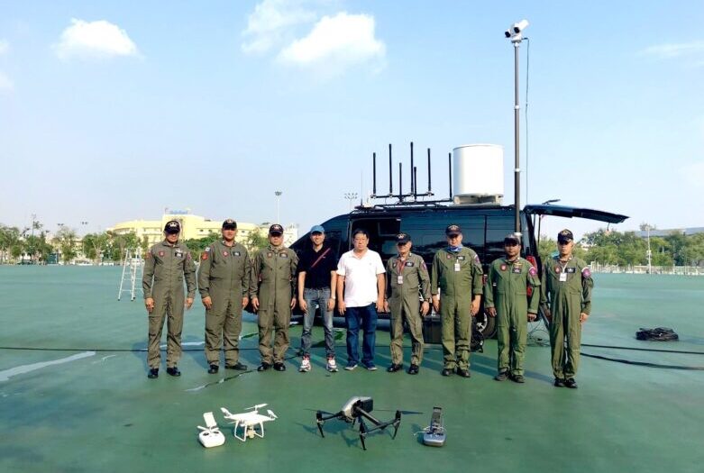 Anti-Drone Mobile System EOD Police